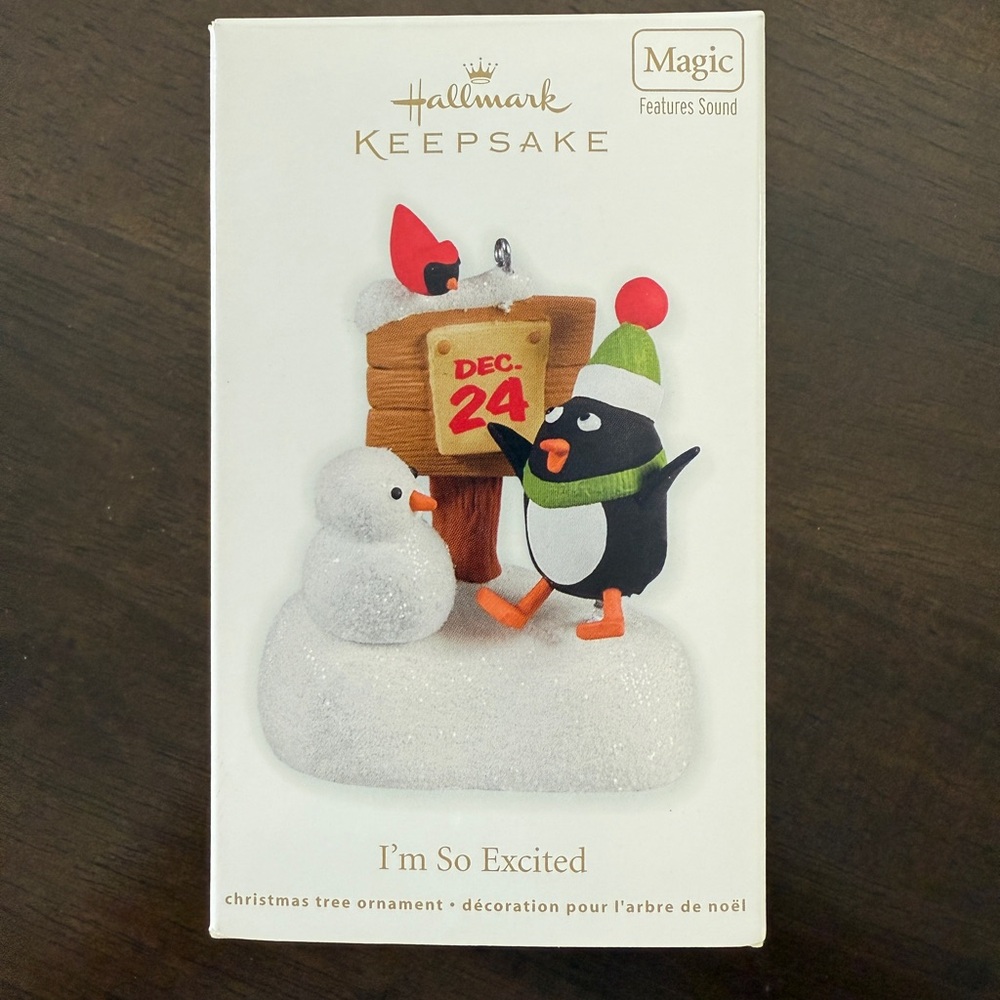 Hallmark Keepsake Ornament I’m So Excited
